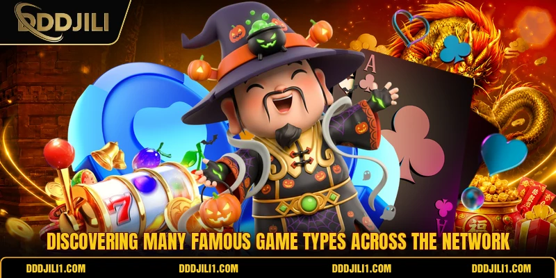 Discovering many famous game types across the network