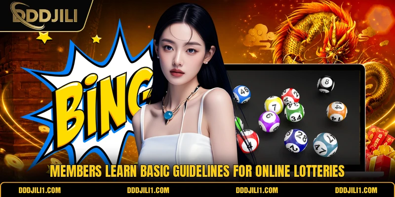 Members learn basic guidelines for online lotteries