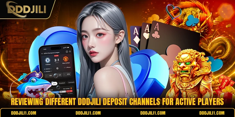 Reviewing different DDDJILI deposit channels for active players