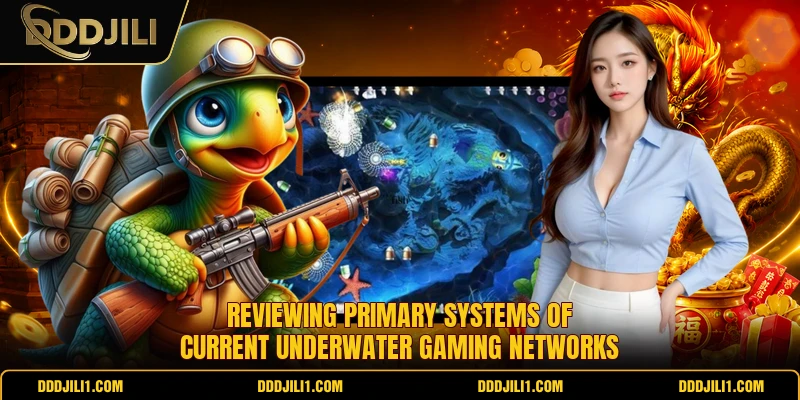 Reviewing primary systems of current underwater gaming networks