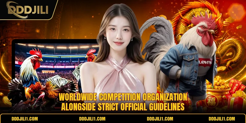 Worldwide competition organization alongside strict official guidelines